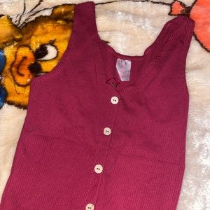 Women’s Button Up Tank